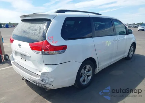 2012 Toyota Sienna Le V6 8 Passenger из США, поврежденный, VIN 5TDKK3DC2CS272608